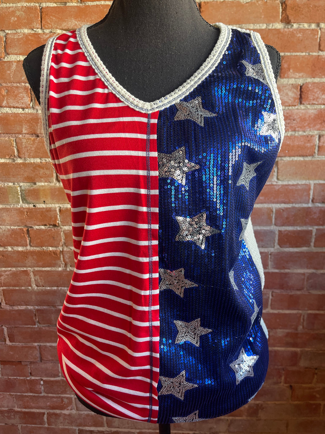 Stars & Stripes Knit Top