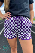 Load image into Gallery viewer, PURPLE PEP RALLY SHORTS
