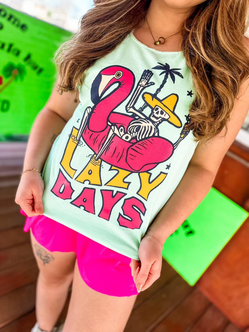 Lazy Days Tank Top