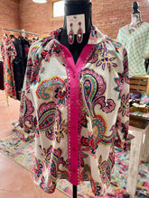 Load image into Gallery viewer, Pink Paisley Top

