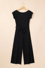 Load image into Gallery viewer, Black Checkered Jumpsuit
