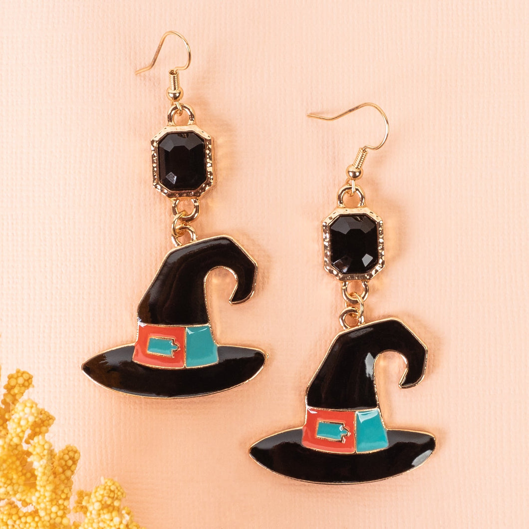 Witch Hat Earrings